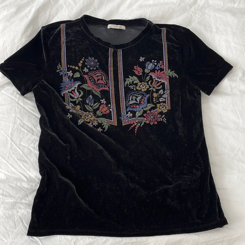 Zara blouse - velvet
